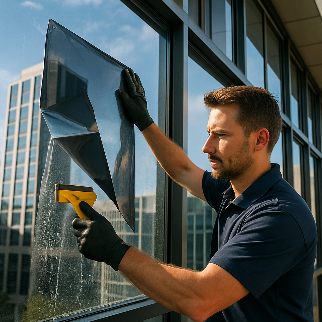 Commercial Building Window Tinting Near Me: What Property Managers Need to Know