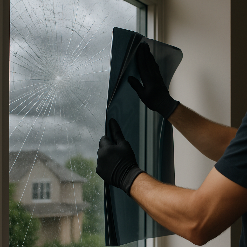 Security Window Film Installation: Protect Your Home or Business from Break-Ins and Storms