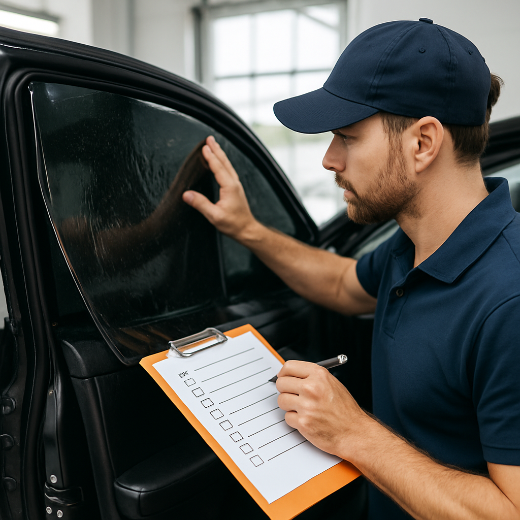 Professional Window Tint Installation Checklist: What Our Technicians Inspect Every Time