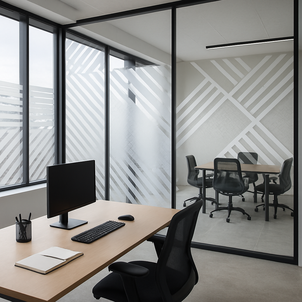 Office Privacy Window Film Ideas That Boost Productivity and Look Great