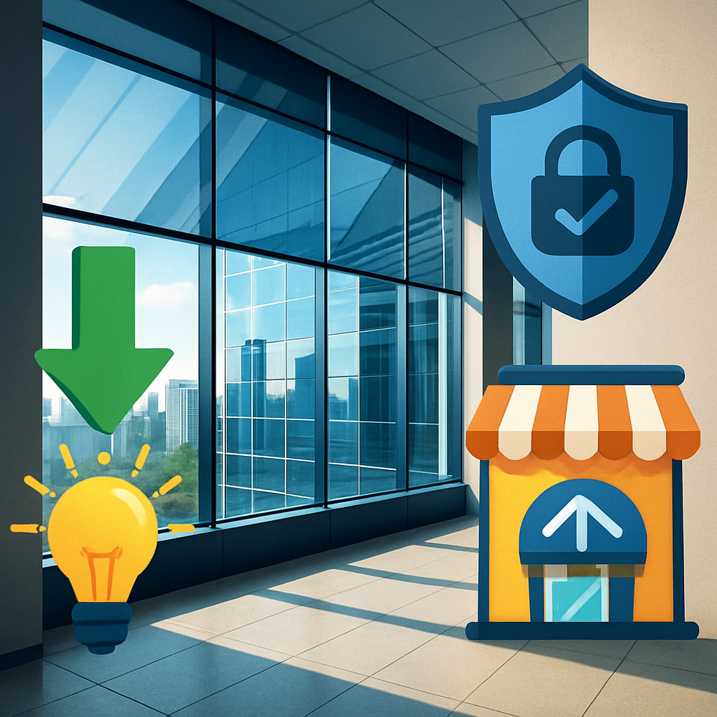 Commercial Window Film Benefits: Energy Savings, Security, and Brand Impact